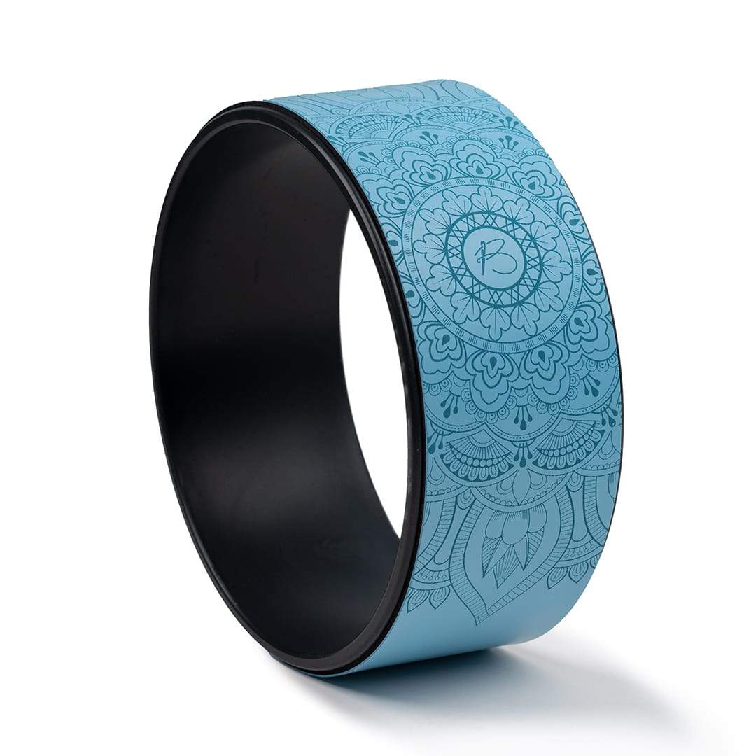 botthms botthms Blue PU Yoga Wheel Yoga Wheel